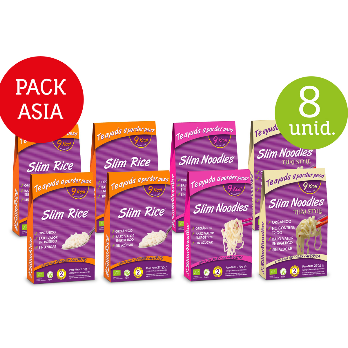 Asia pack slim rice